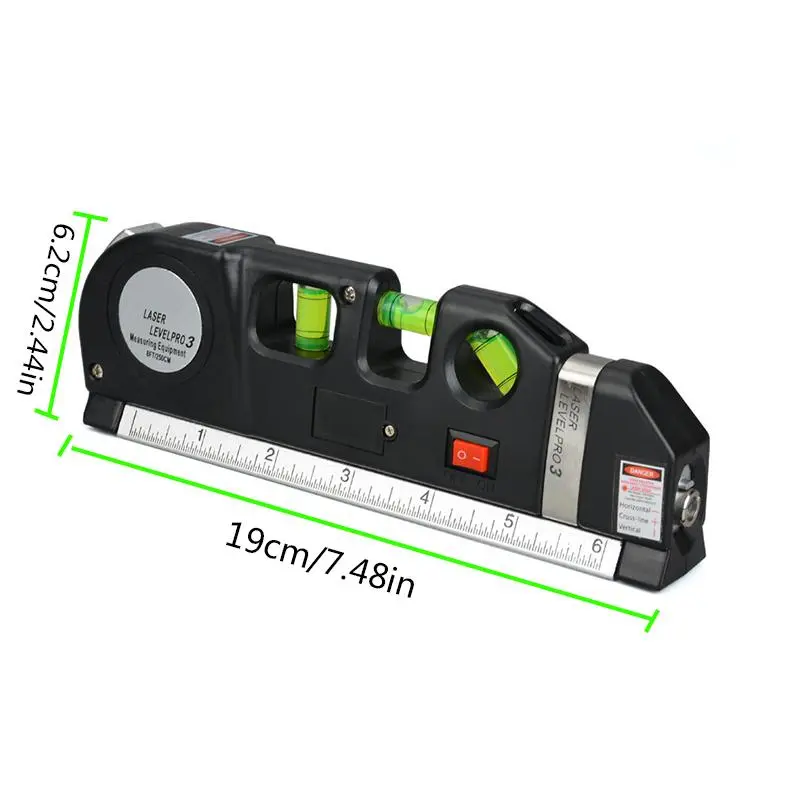 Laser Level, Multipurpose Cross Line Laser Level, Easy To Use Indoor & Outdoor Project Laser Level, Professional Measuring Tool for Home Decor 1