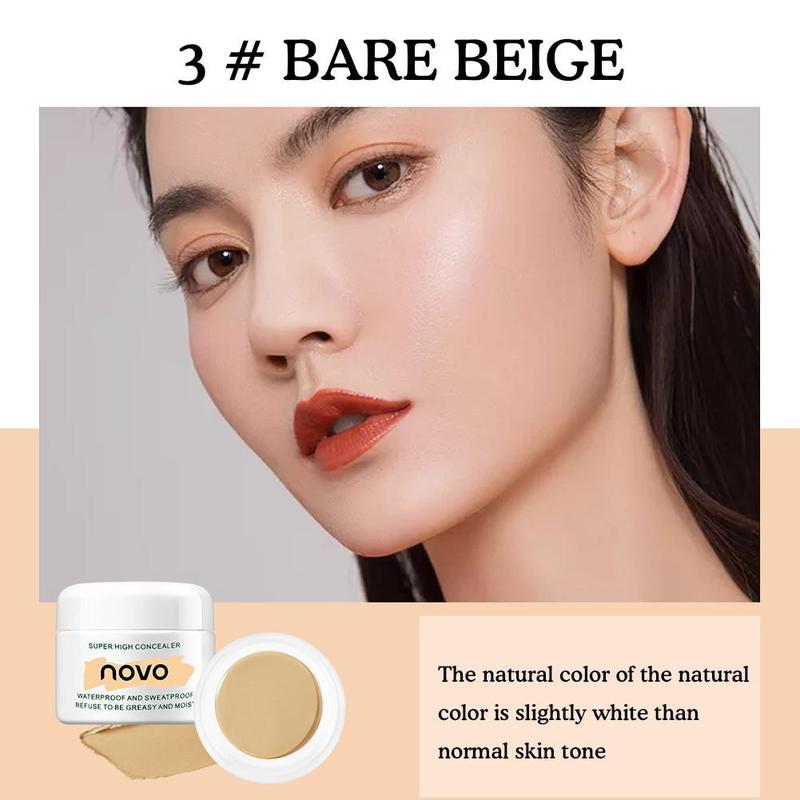 Product Introduction of NOVO Concealer Palette Flawless Concealer Long-lasting Control Acne Tattoo Cover Oil Dark B9I8 52