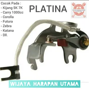 Platina Toyota Kijang Super/Kapsul 5k 7k Carry Corolla Futura Katana Original 1pc