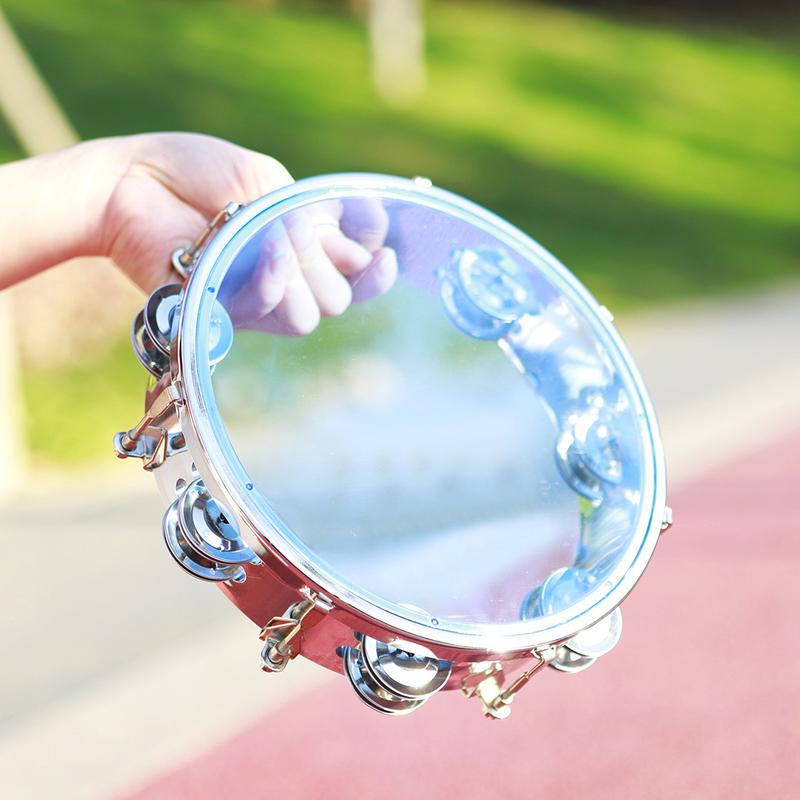 Trống gõ bo Yamaha 10 inch Tambourine kèm khóa căng mặt trống, tặng bao da 3 lớp hàng chính hãng cao cấp Duy Guitar Store bogõ dạm  gõ 5