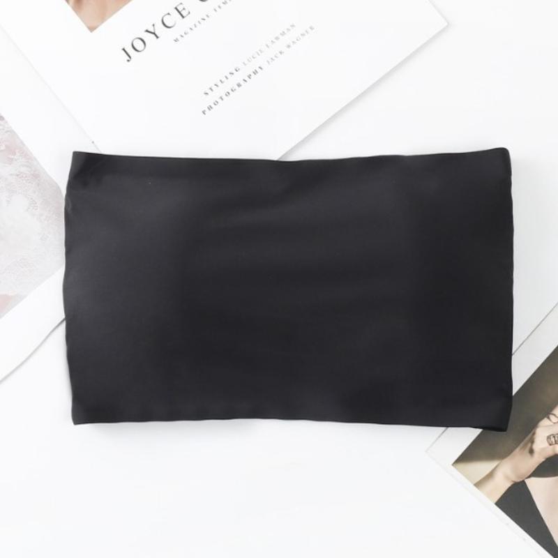 Bra Kemben Dalaman Seamless Sexy Back Silang Belakang Import Ada Cup Warna Hitam dan Putih 3