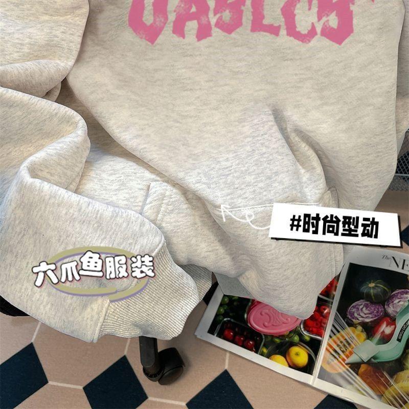 Product Introduction of Áo Len Có Mũ Trùm Đầu, Phong Cách Đường Phố Cao Cấp Hip Hop Mỹ, Thiết Kế Chữ Ngôi Sao Sáu Cánh, Dành Cho Nam Và Nữ, Thích Hợp Cho Mùa Thu Và Mùa Đông, Thương Hiệu Thời Trang Đường Phố, Áo Khoác Rộng Thùng Thình Menswear Hoodie Dài Tay 7