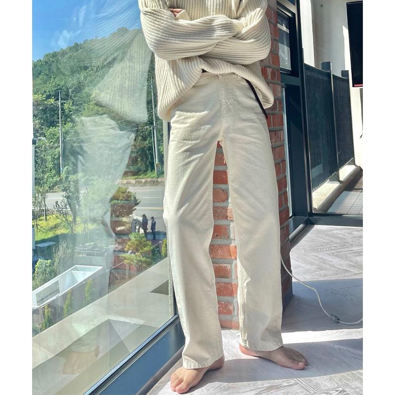 Quần Jean Baggy Nam Ống Rộng màu trắng - quần bò nam- phong cách hàn quốc cá tính thời trang