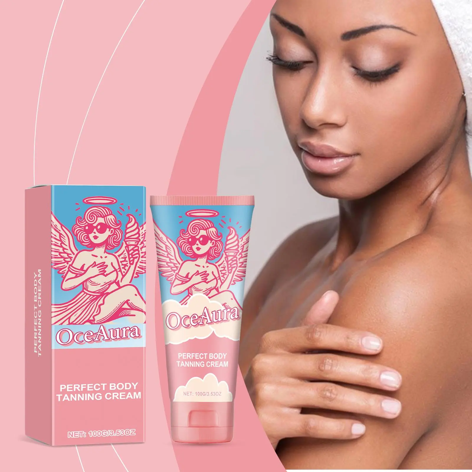 RAPID TAN ADVANCED TANNING ACCELERATOR body butter Coconut Aloe Aloe Vera Blend Carrot Cream Golden Hyaluronic self tanner products Gel No illuminator Hydrating Lotion Oil Olive Shea Sunscreen Comfort Moisturizer Moisture