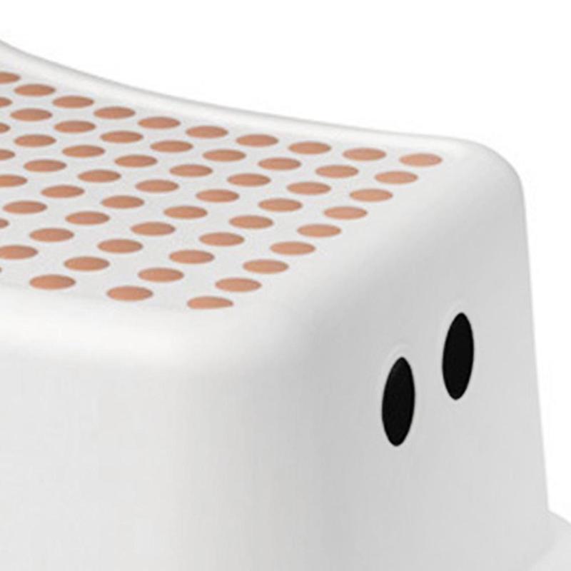 Product Introduction of Kids Step Stool Bathroom Helper Stool Non Slip Stepping Stool Toilet Foot Stool for Bedroom Sink Living Room Kitchen Toliet 2