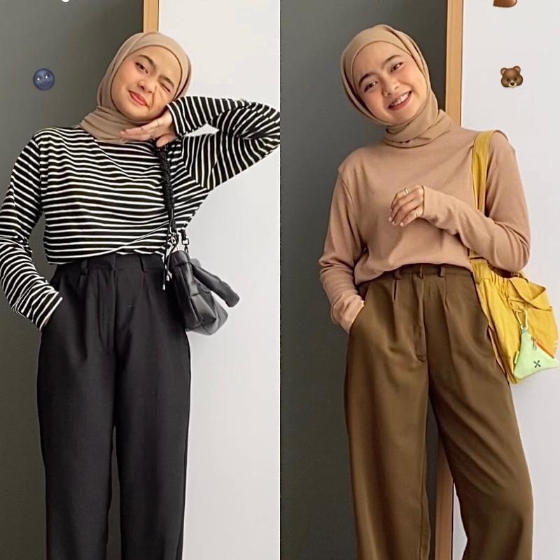 Kayla Loose Pants (Soft Eden) BY SAVIAN 1