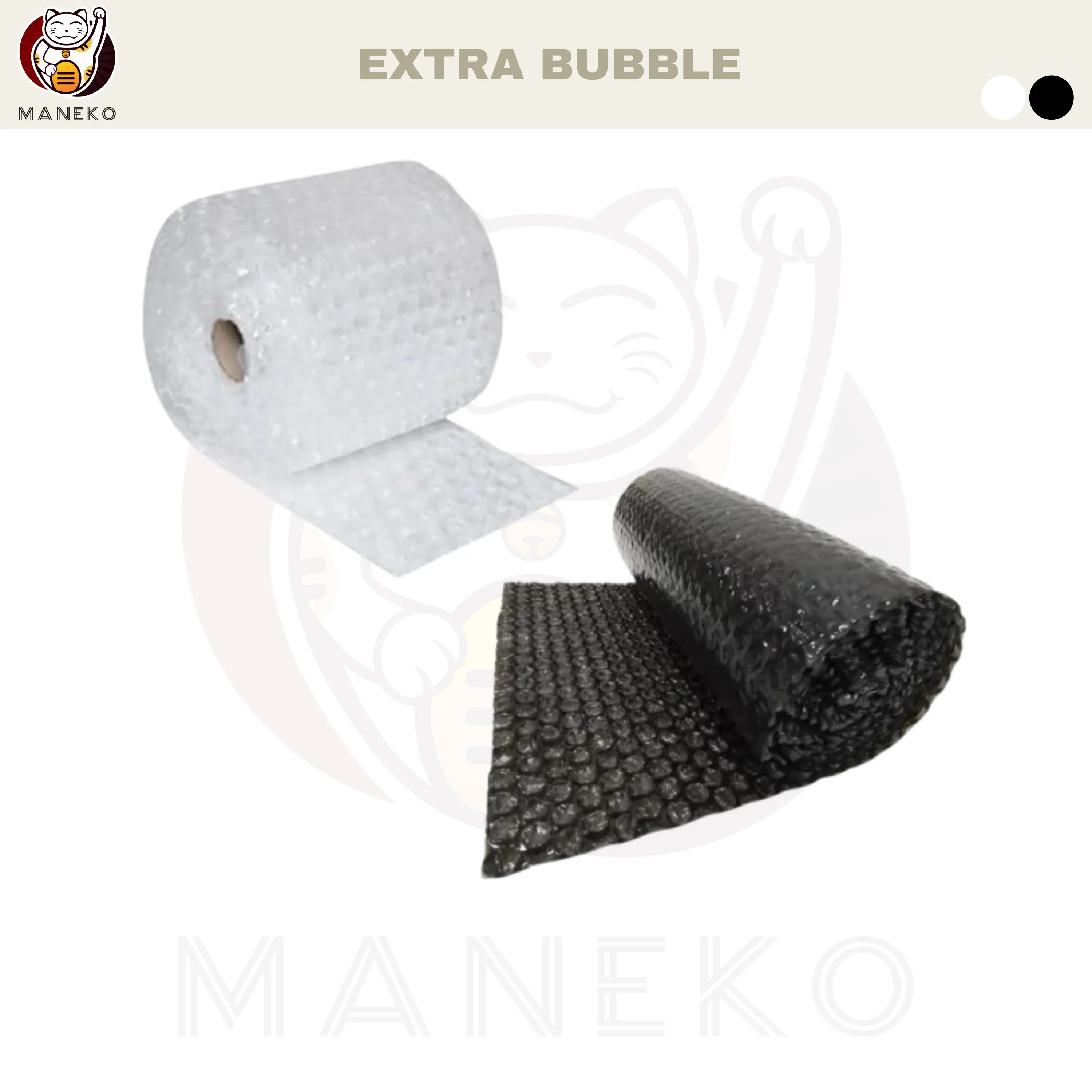 [COD] MANEKO Extra Bubble Wrap Packing - 000