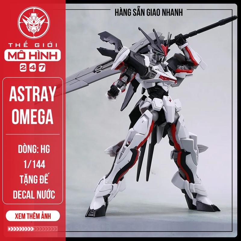 Mô Hình Lắp Ráp HG Load Astray Omega 1/144 kèm decal nước