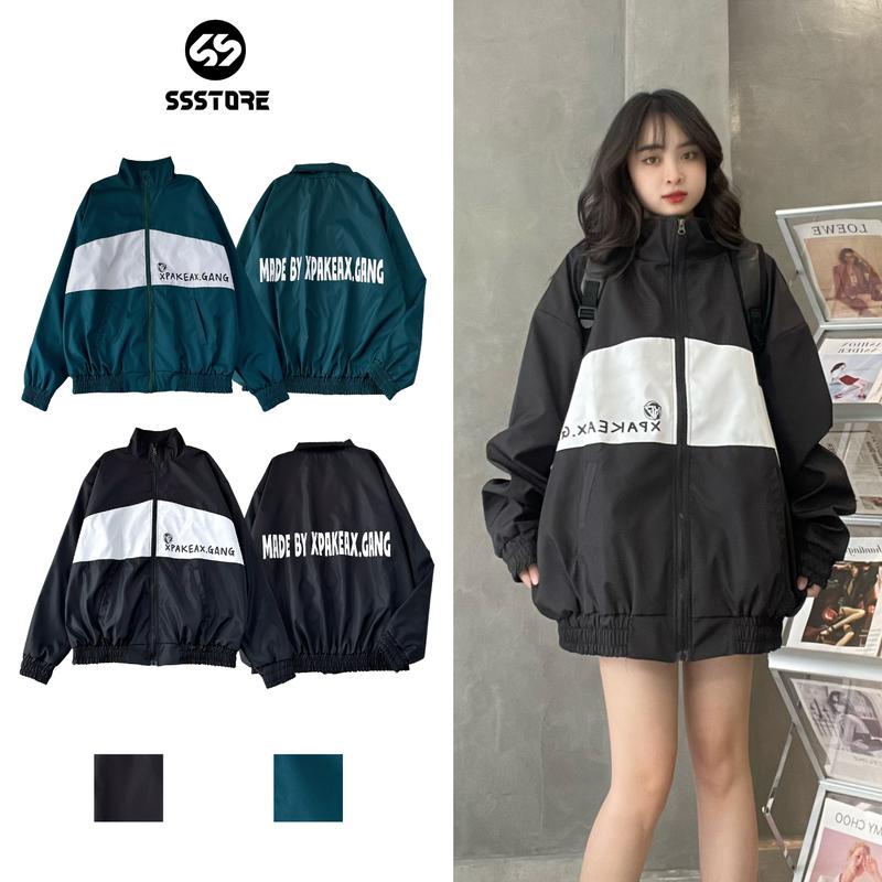 Áo Jacket Dù 3 lớp MiniLocalBrand XPAKEAX.GANG - Áo Khoác Dù Nam Nữ 3 Lớp XPAKEAX.GANG Form Rộng Nhiều Màu Unisex_SSSTore Top