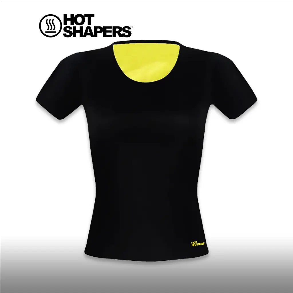 HOT SHAPERS Fat Burning Clothes Baju Olahraga Gym Fitness Pembakar Lemak Pelangsing Badan Pria Wanita Sport Kaos