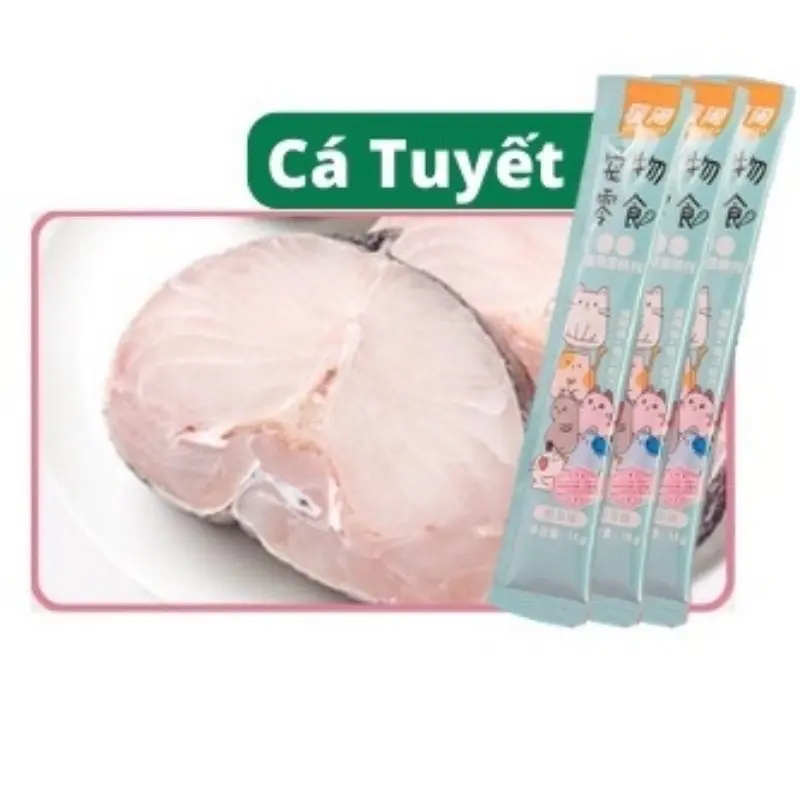 Combo 100 thanh Súp Thưởng Shizuka 15g Dành cho Chó Mèo - Gold Pets Shop 8