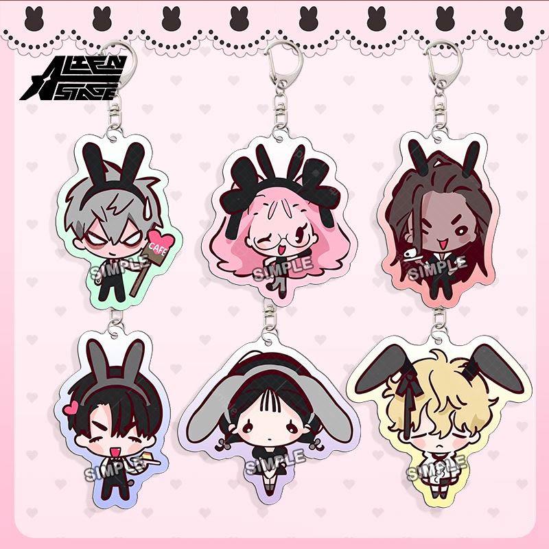 Anime Alien Stage Mizi Sua Till Ivan Hyuna Luka Cosplay Keychain Kawaii Acrylic…