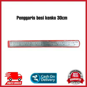 PENGGARIS GARISAN MISTAR BESI 30CM KENKO