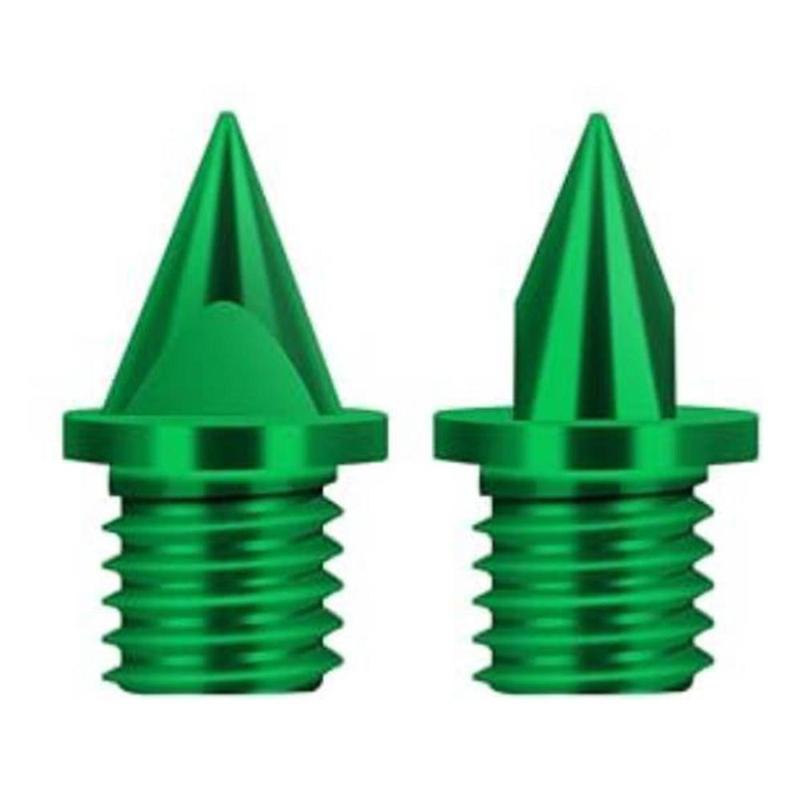 Product Introduction of 50 Pieces Track Shoe Spikes Replacement, 5mm Sturdy Track Spikes Track and Field Running Spikes for Outdoor Practice Player 2