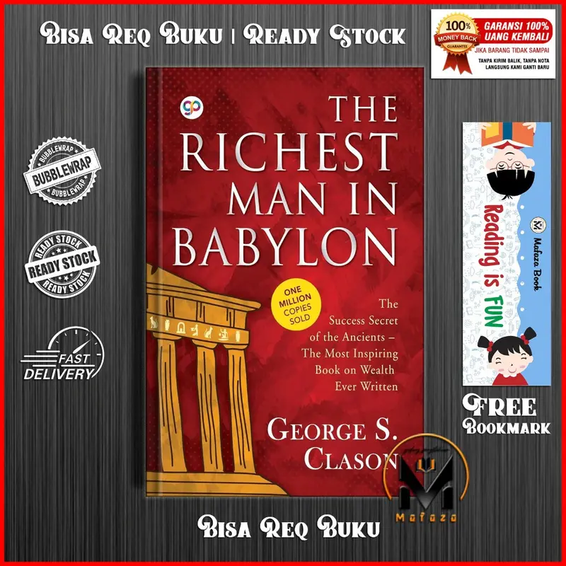 The Richest Man in Babylon by Clason, George S (English/Indonesia)