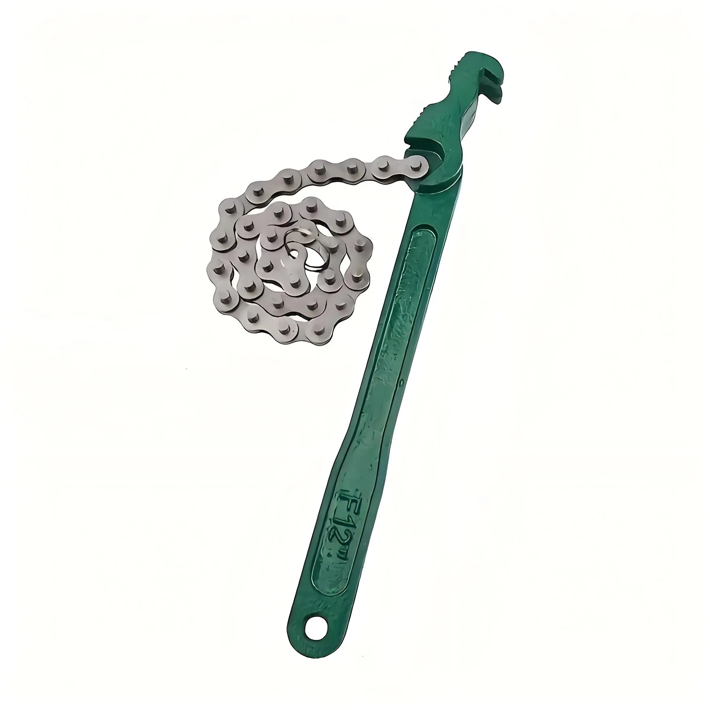 Chain Wrench Tool, Adjustable Gripping Distance Chain Wrench Tool, Multipurpose Tool for Oil Filter Pipe Fittings Disassembly