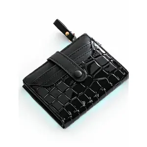 Dompet Wanita Silvania Wallet Model Lipat Glossy Slot Card Banyak Ada Tempat Koin