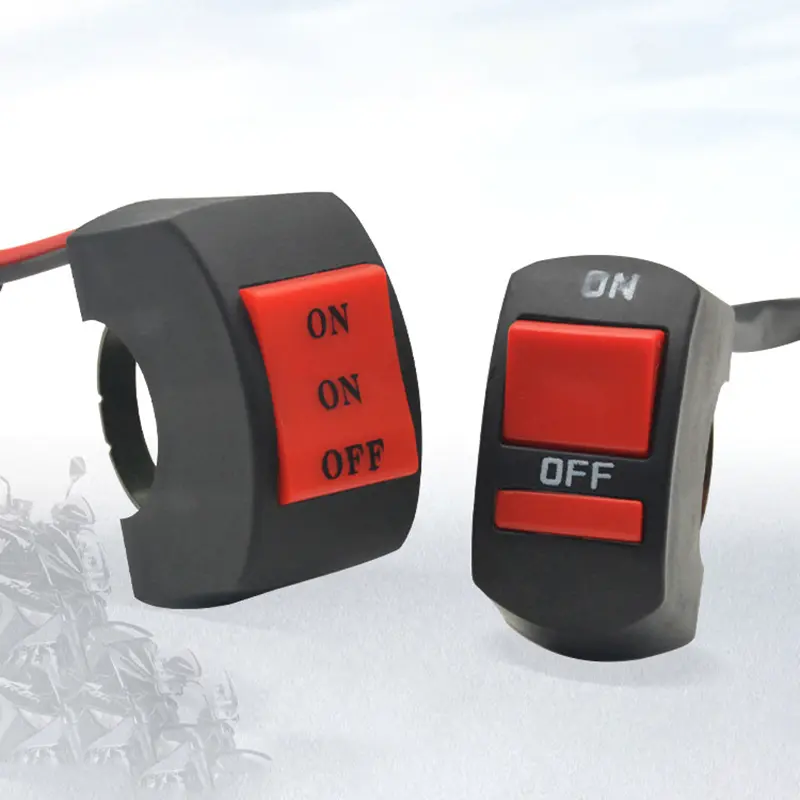 Công Tắc Sửa Đổi Xe Máy, Công Tắc Tay Lái, Đèn Led, Sửa Đổi Đèn Pha, Đèn Lung Linh Đôi, Nút Bật / Tắt