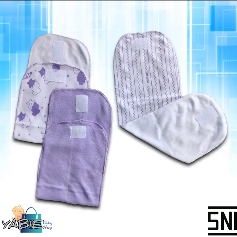 3pcs Gurita/Amet Bayi Newborn 0-3bulan motif arista baby SNI 4