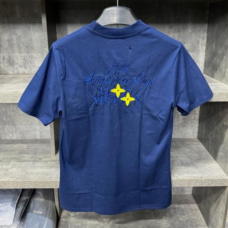 Áo Phông Vui Tươi luôn Hoạ Tiết Thêu 2 Mặt Trước Sau Chất Vải Cotton 2 Chiều