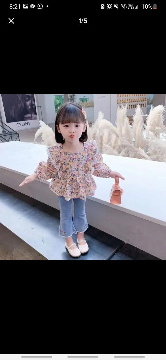 Product Introduction of [1-4tahun] setelan una flower 0