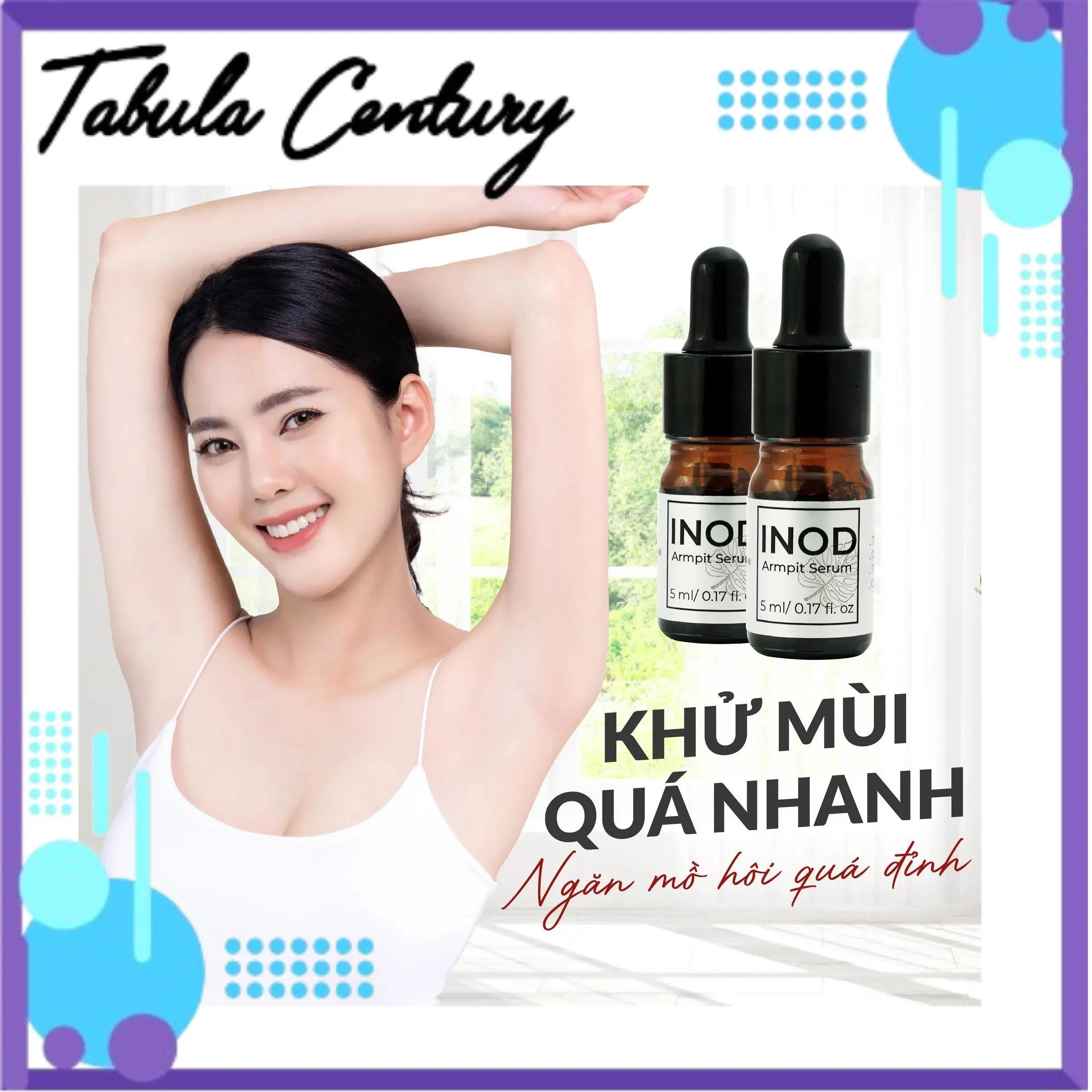 Serum Khử Hôi Nách Hôi Chân Tinh Dầu Inod Huyền Phi - Mẫu mới - Tabula Century