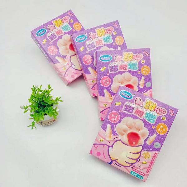 Product Introduction of Casual Sandwich Snack Wax Bottle Sugar New Candy Fruit Flavor Sandwich Jam Candy 2