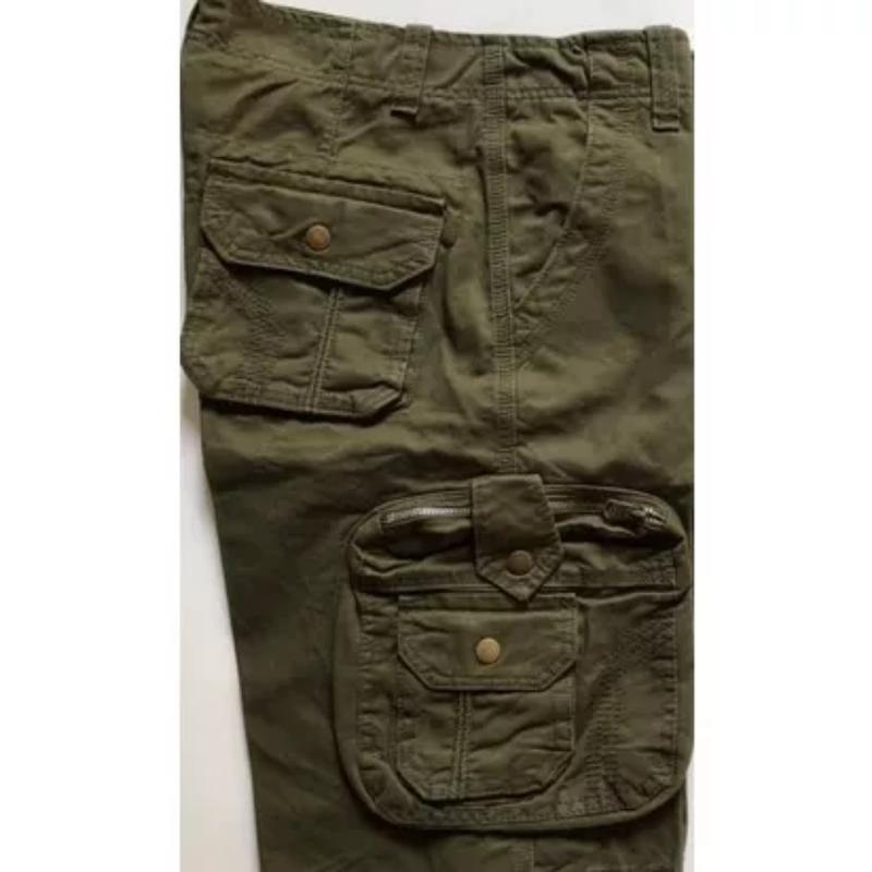 Quần túi hộp short lửng túi dây kéo VNXK Hàn Quốc - HOTCC01 Full Size 100kg Menswear Nam Kaki Quần Lửng