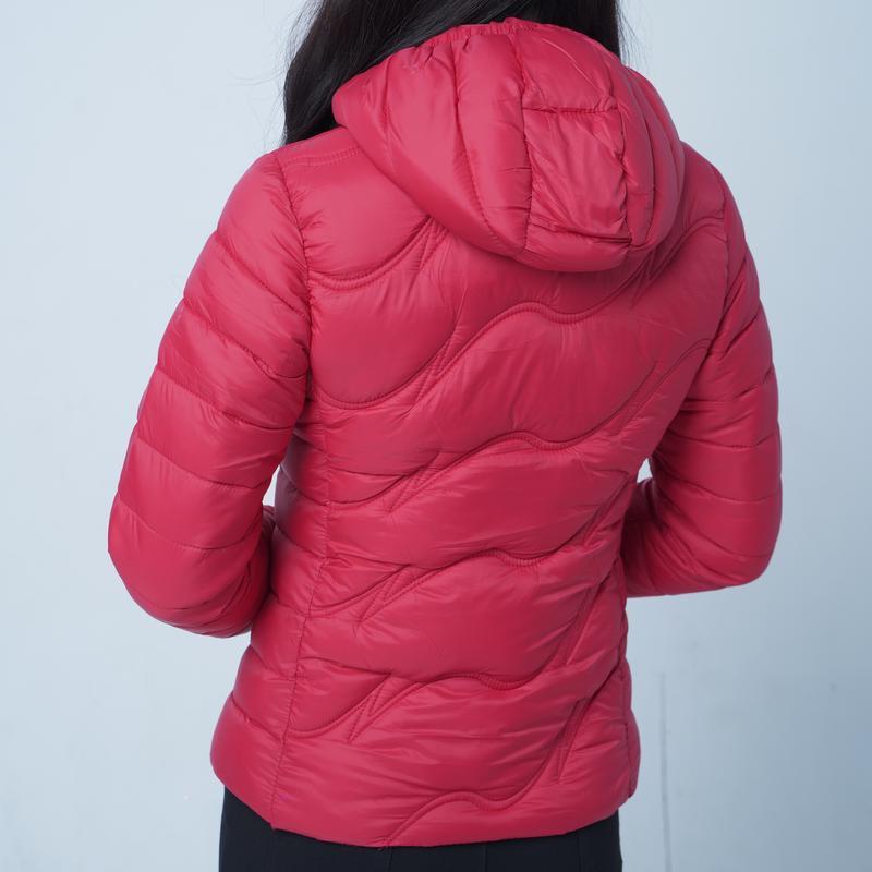 Áo Phao Nữ Lông Vũ Họa Tiết Sóng Siêu Nhẹ, Cực Ấm, Thời Trang Hàng Đẹp Loại I Top Jacket Women, NUNU SUSU 3