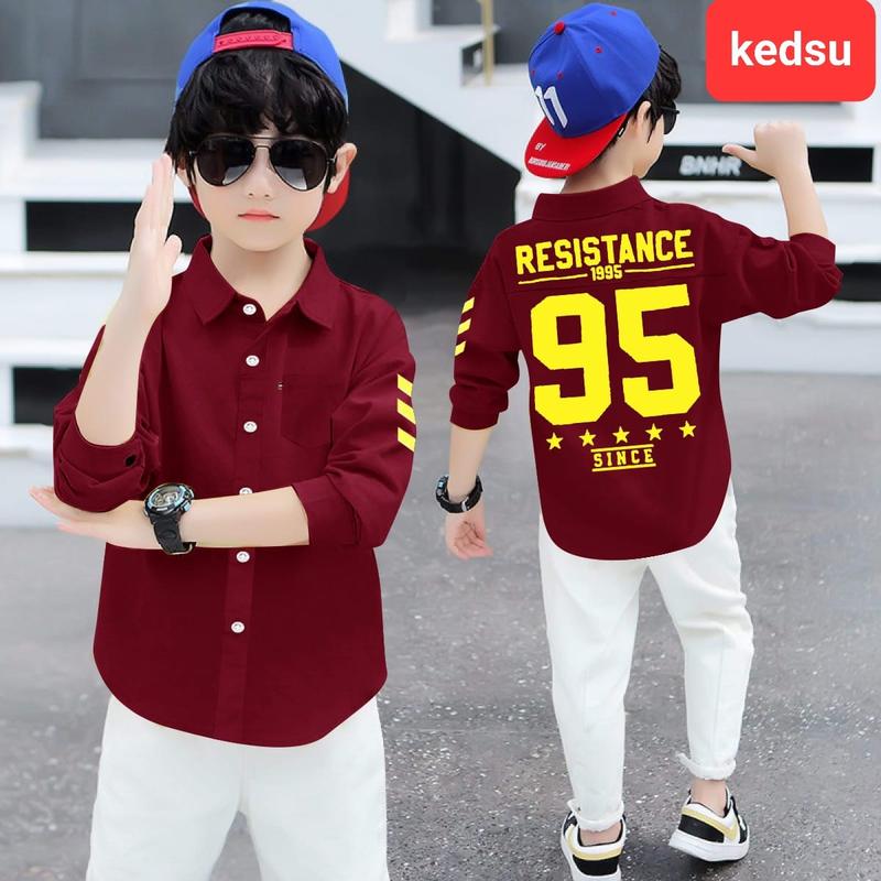 hem kids 310 kemeja anak laki laki usia 5-12th cod 7