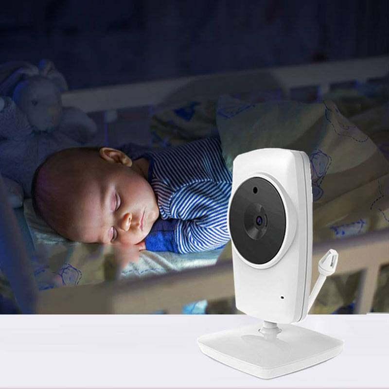 Product Introduction of Baby Monitor Video With Camera SM32 3.2 Inch TFT LCD Portable Monitor IR Night Vision Two Way Talk Temperature Sensor Lullabies 90