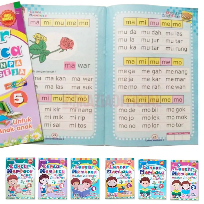 Buku Edukasi Belajar Calistung 6