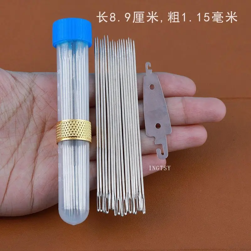 Kim May Quần Áo, Dài, Kim May Chăn Bông, Kim May Kim Lớn, Kim Lỗ Lớn, Kim Dày Gia Dụng, Kim Lỗ Lớn, Kim Dài, Thích Hợp Cho Người Già, Kim Mắt To 1