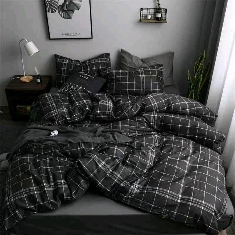 Bộ chăn ga 5 món và 4 món chăn phao đã có ruột + ga bọc nệm + 2 vỏ gối đầu + 1 vỏ gối ôm