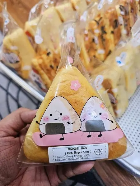Túi nilon Đựng Cơm Nắm Tam Giác Họa Tiết Hoạt Hình Dễ Thương 4