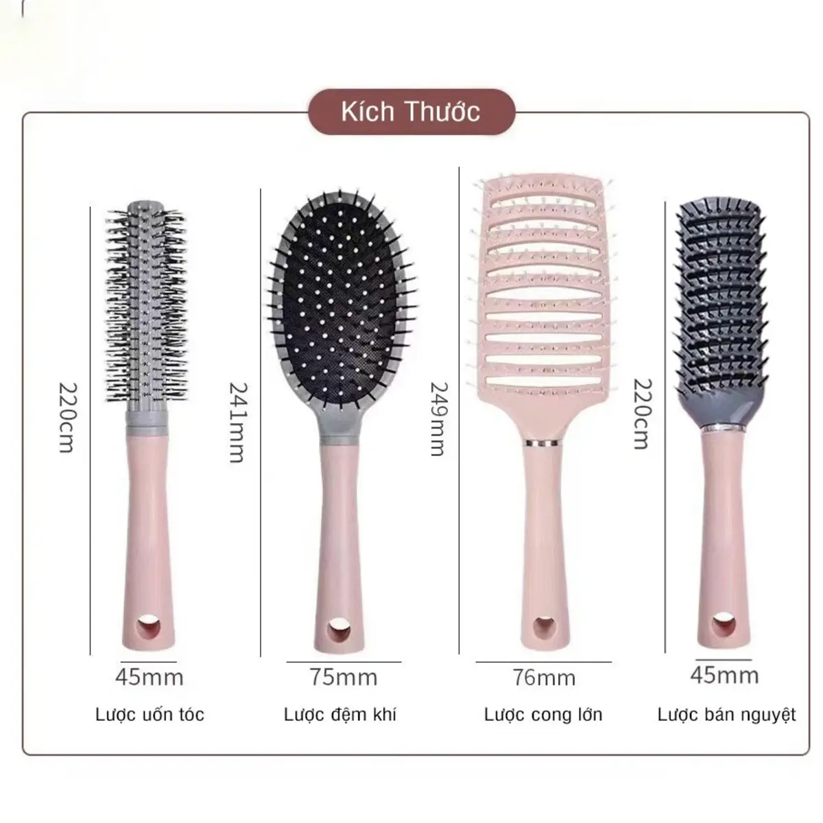 Lược Chải Tóc Giúp Mát Sa Da Đầu Sử Dụng Tại Nhà Cực Kỳ Tiện Lợi [ Hàng Tốt ]