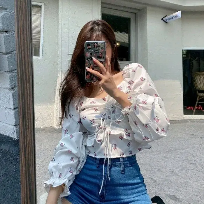 UDM Fashion - Longrose Sabrina Blouse Baju Panjang 4