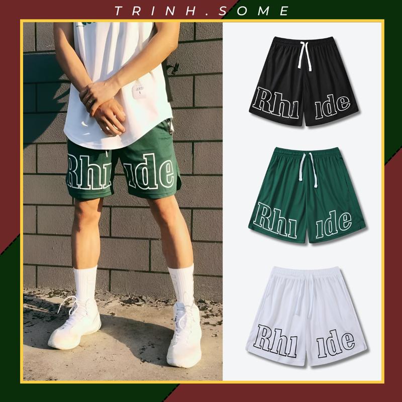 Quần Short Thể Thao, Quần Đùi Nam Thoáng Khí, 2 Túi Quần Có Khoá Kéo, Cạp Chun, Dây Rút Sport In Chữ Năng Động. Mã: QD.02