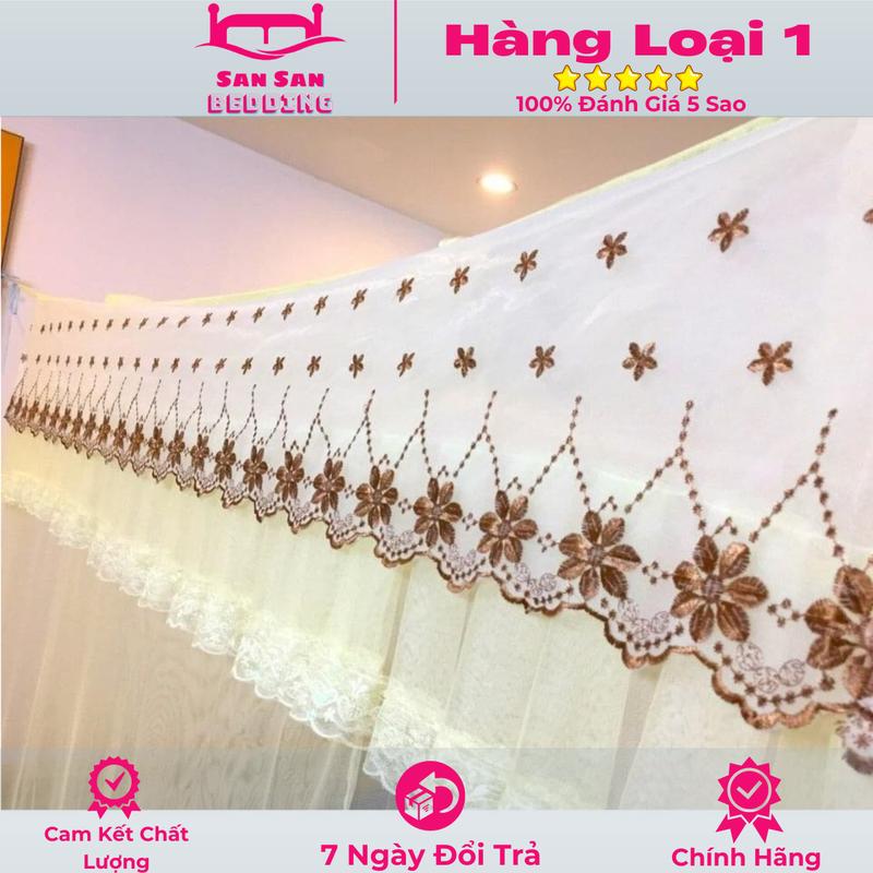 [Mã 01] Mùng Ngủ Giăng Dây Treo 4 Góc-Vải Mùng Tuyn Lạnh Cao Cấp Multicoloured Phòng Chống Côn Trùng Multicoloured Phòng chống côn trùng Purple Thoáng khí mùng  có