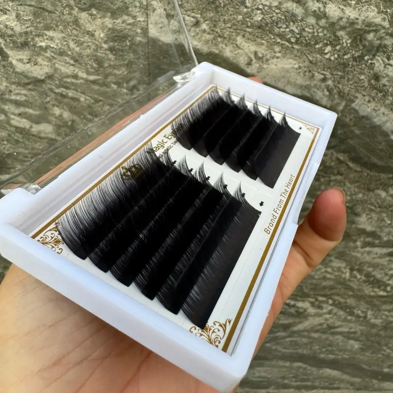 Mi khay lông thỏ 0.03 siêu mềm mại, dễ bắt keo Trang Điểm Women Cosmetic Mỹ Phẩm 7