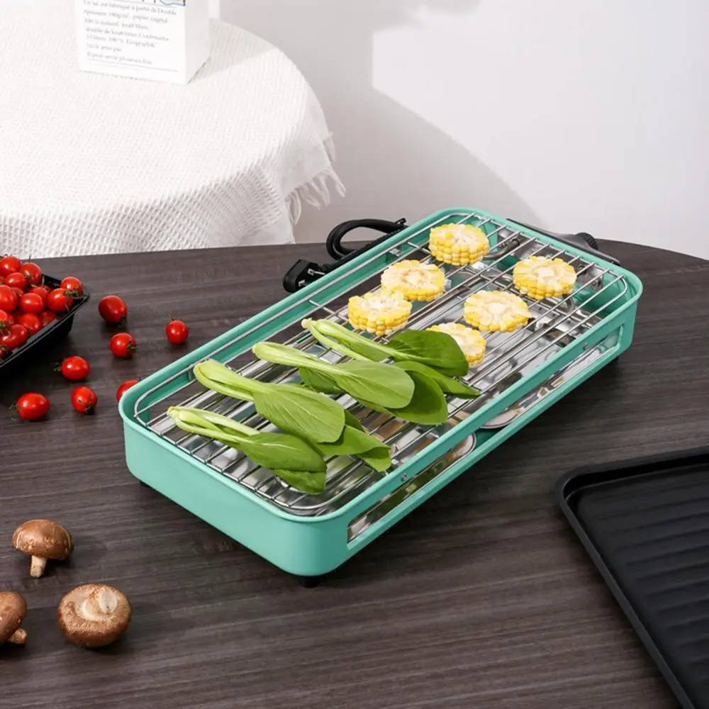 Electric Indoor Grill Countertop Grill,Korean BBQ Grill, Adjustable Temperature for