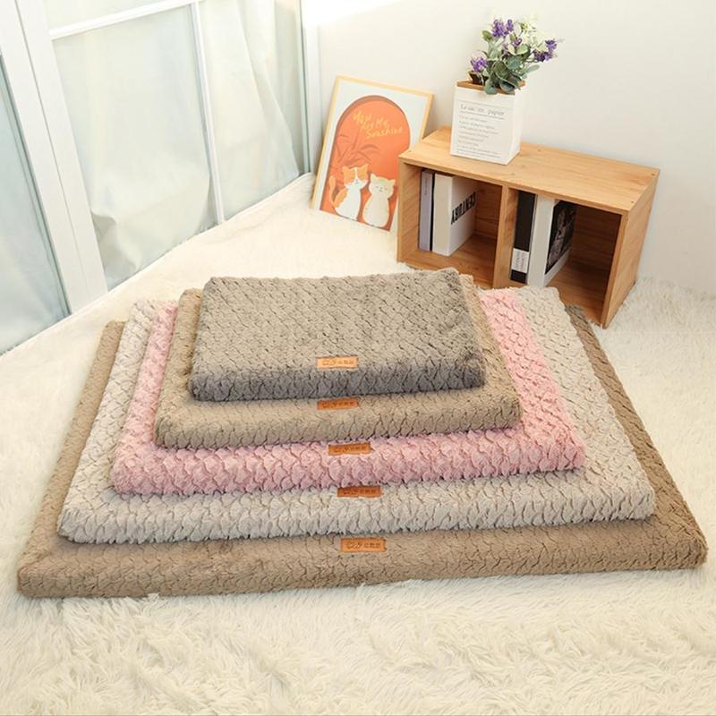 Soft Plush Pet Bed, 1 Count Removable Washable Pet Bed, High Elasticity Pet Rest Bed, Suitable for Small Medium Dogs and Cats 5