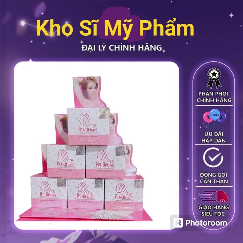 Combo 6 hộp kem Thâm nách Qnic Mẫu Cũ 15 gam Dưỡng Da Body