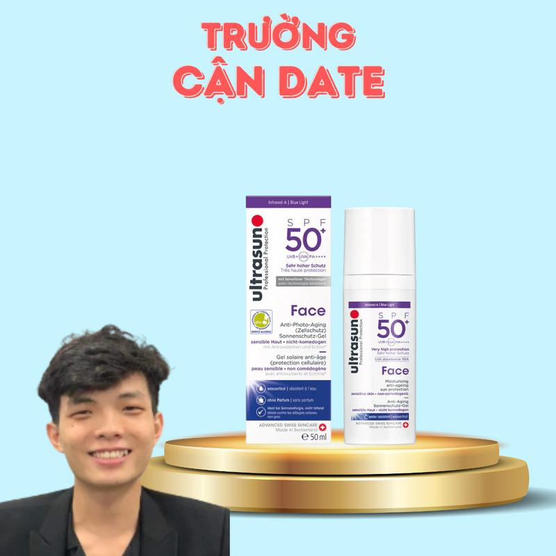 [TCD] [DATE 2025] [XT] Kem Chống Nắng Ultrasun Face Anti Age-Photo-Aging Sonnenschutz-Gel SPF 50+ 50ml - XTO