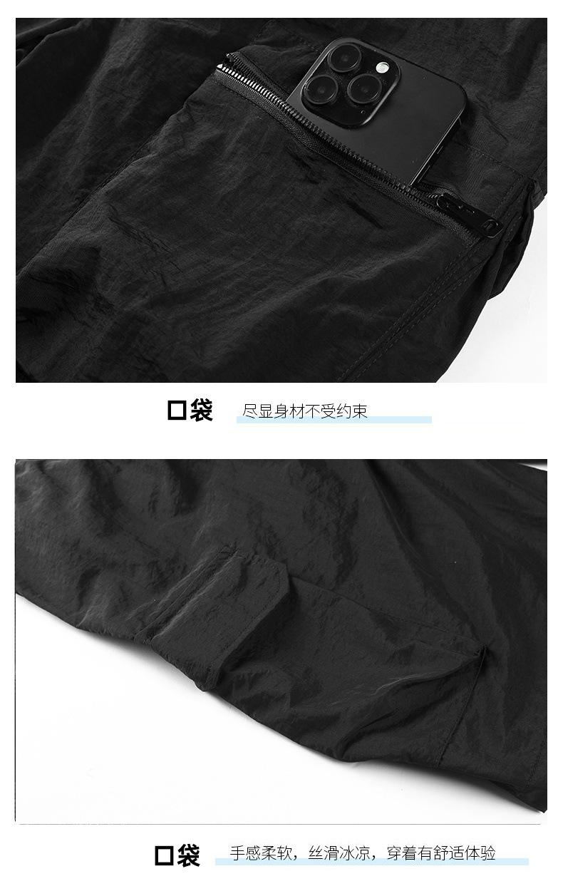 Product Introduction of 2025 Summer Couple's Solid Color Cargo Shorts Men - Breathable & Loose Fit, Trendy Casual Sports Shorts for Men & Women, TikTok Viral! 16