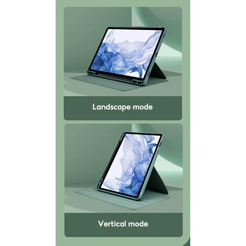 Product Introduction of 360° Rotatable Transparent Case For Samsung Galaxy Tab S9 Plus A8 10.5 X200/X205 S6 Lite 10.4inch P610 S7/S8 T870/T875 S7 Plus S7 FE T970/T975 S8 Plus X800/806 12.4inch Cover Accessory Computer Tablet Protective 20