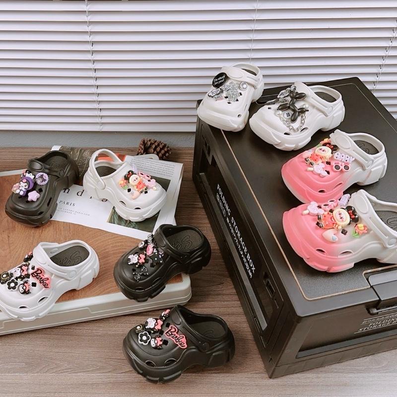 [Form To] Dép Sục Trẻ Em Bling Bling Dễ Thương Siêu Nhẹ, Siêu Mềm Đi Học Đi Chơi Cho Bé Trai Bé Gái Từ 3 - 12 Tuổi.SK242