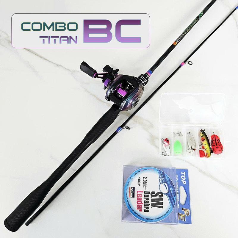  Combo Cần Câu Lure Crocodile BC + Máy Ngang Titan Full Phụ Kiện Câu Cá Cho Người Mới & Chuyên Nghiệp Chất Liệu Carbon Siêu Nhẹ Độ Cứng Trung Bình M Tặng Kèm Bộ Phụ Kiện Cao Cấp 
