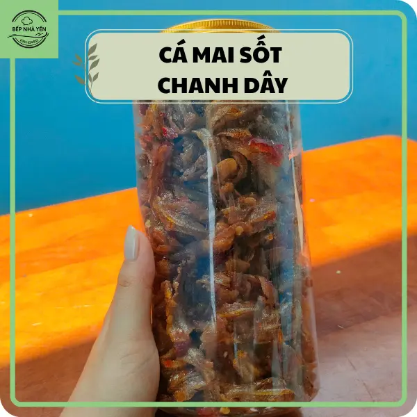 Cá Mai Sốt Chanh Dây Bếp Nhà Yến - Hộp 200gram/500gram - Món ăn vùng biển siêu ngon 0