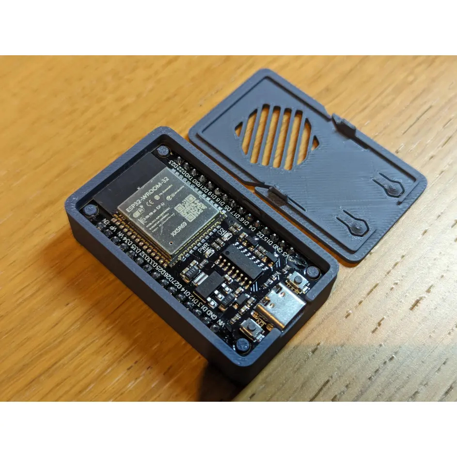 Case Box ESP32 Port USB C WROOM Minimalis Frame Housing Casing Enclosure
